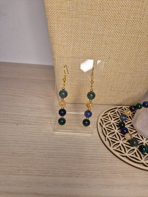 Boucles d'oreilles "Aide diabète"