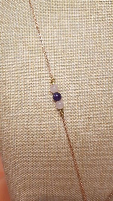 Collier de grossesse Amethyste