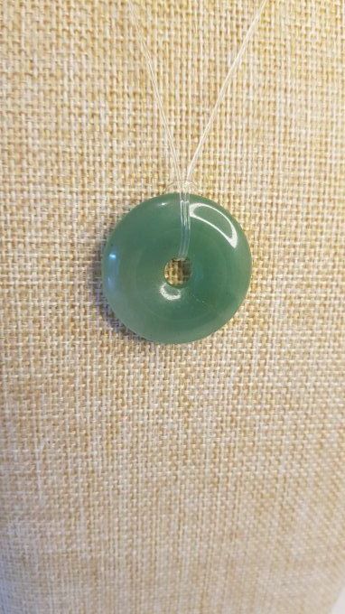 Pendentif donuts Aventurine